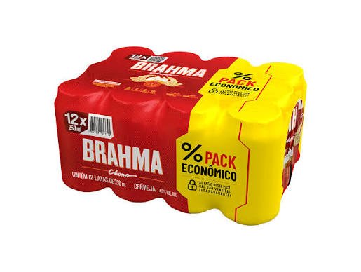 Cerveja Brahma Lata 350 ml, Brahma