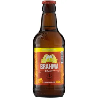 Cerveja Brahma Garrafa 300 ml Retornável, Brahma