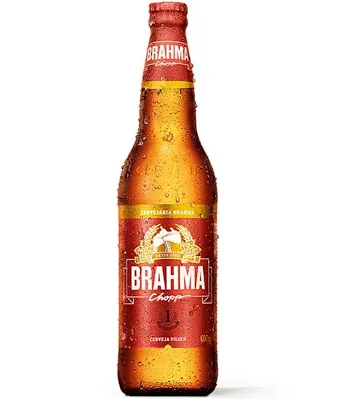 Cerveja Brahma Garrafa 600 ml, Brahma