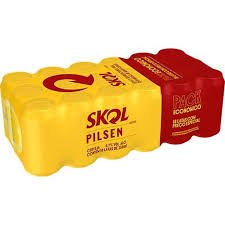 Cerveja Skol Lata 350 ml, Skol