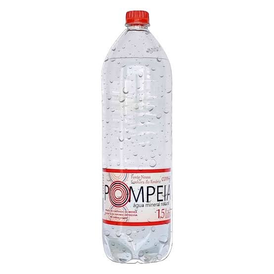 Água M Pompéia com Gas PET 510 ml, Pompeia