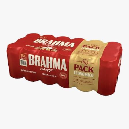 Cerveja Brahma Lata 350 ml, Brahma