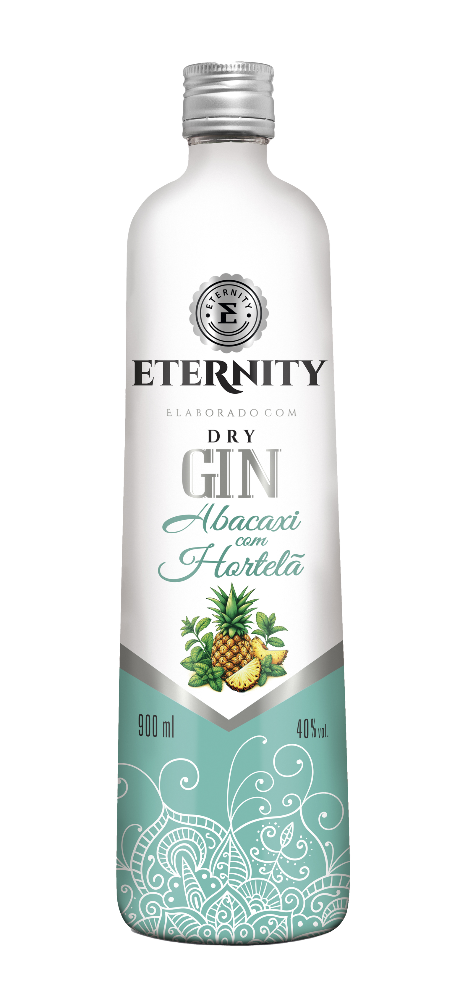 Gin Eternity Abacaxi/Hortelã 900 ml, Eternity