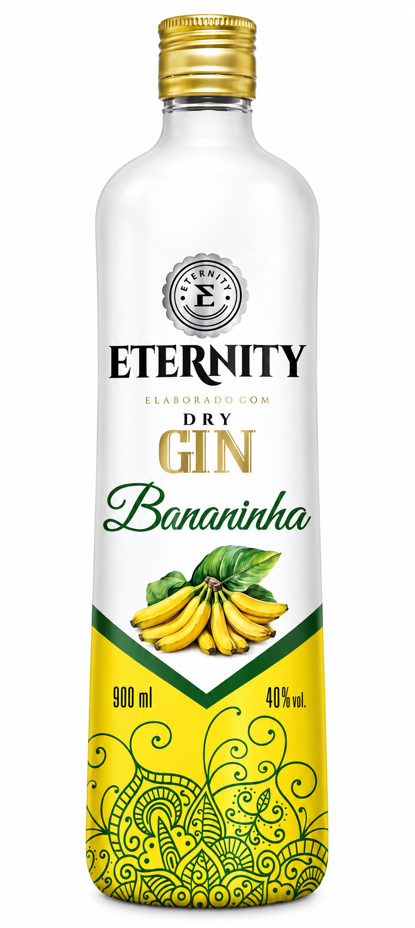 Gin Eternity Bananinha 900 ml, Eternity