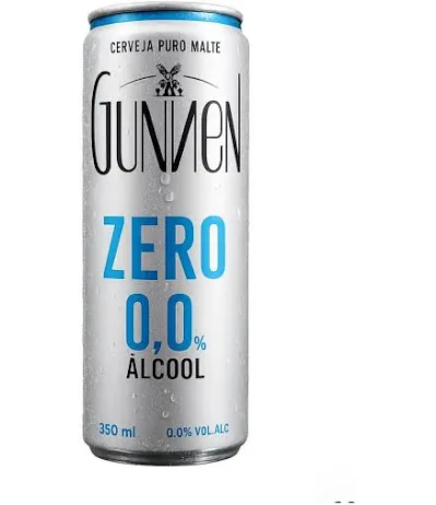Cerveja Gunnen Z. Álcool Lata 350 ml, Gunnen