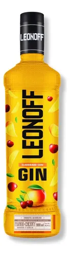 Leonoff Gin Frutas Tropicais 900 ml, Leonoff