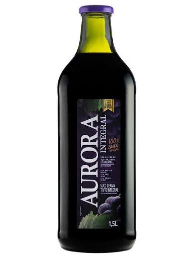 SUCO DE UVA AURORA 1,5L VIDRO, AURORA