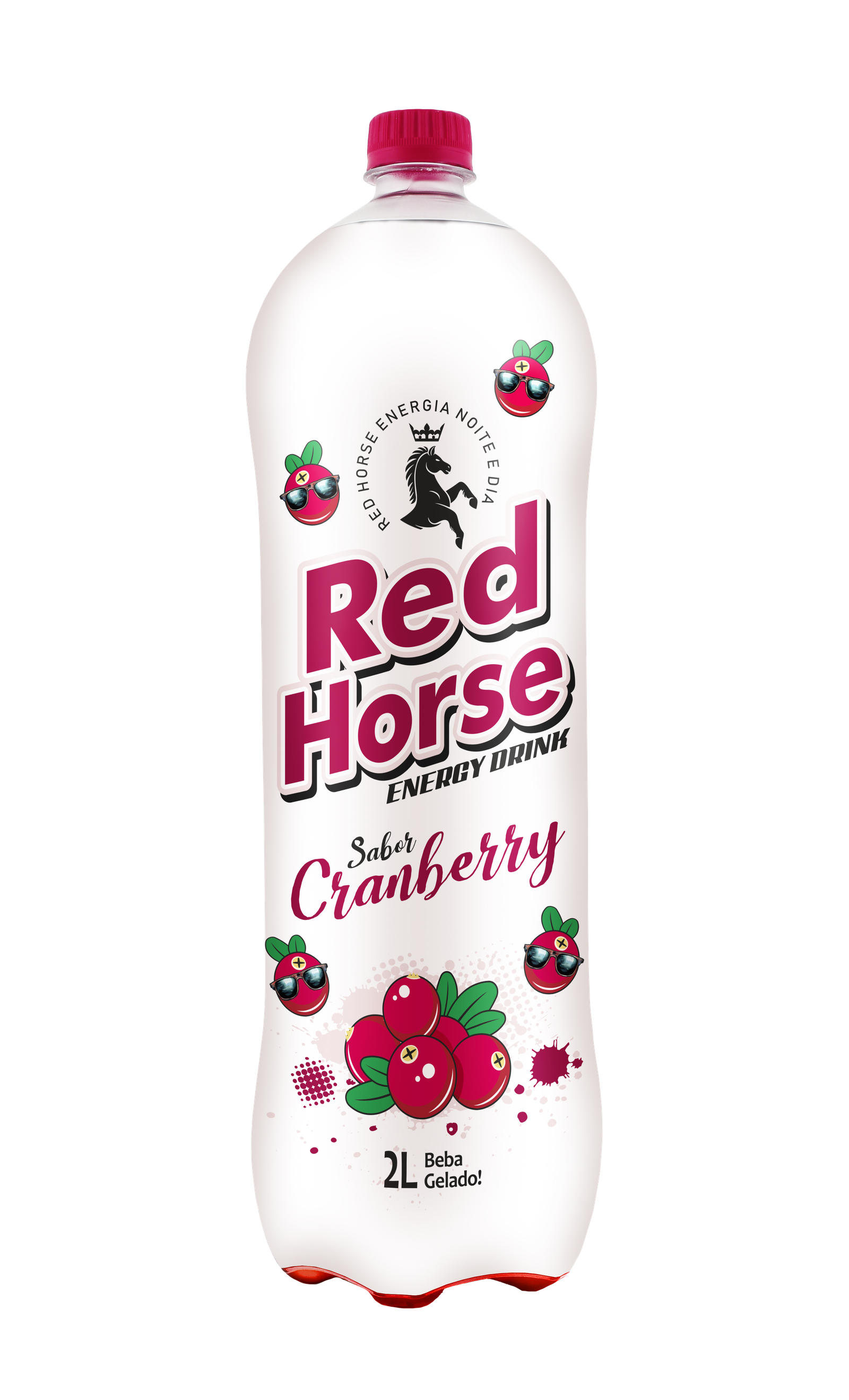 ENERG RED HORSE CRANBER PET 2L, Red Horse