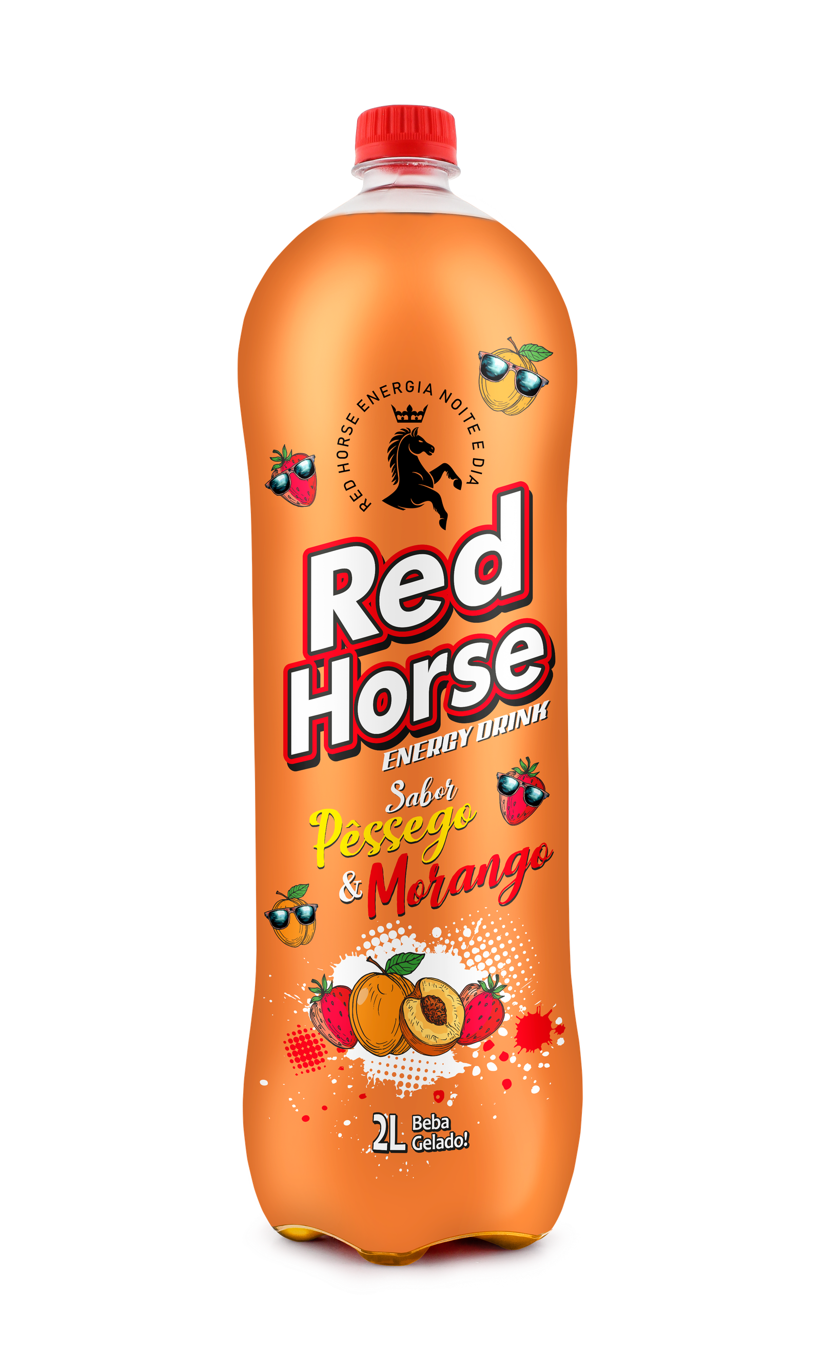 ENERG RED HORSE PES/MOR PET 2L, Red Horse