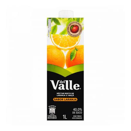 Del Valle Laranja Caixa Garrafa 1 L, Del Valle