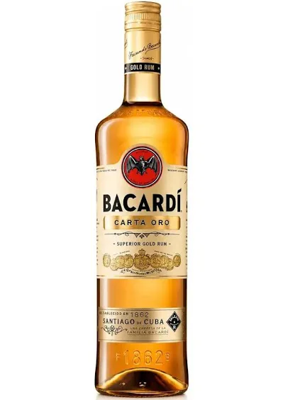 Rum Bacardi Ouro 980 ml, Bacardi