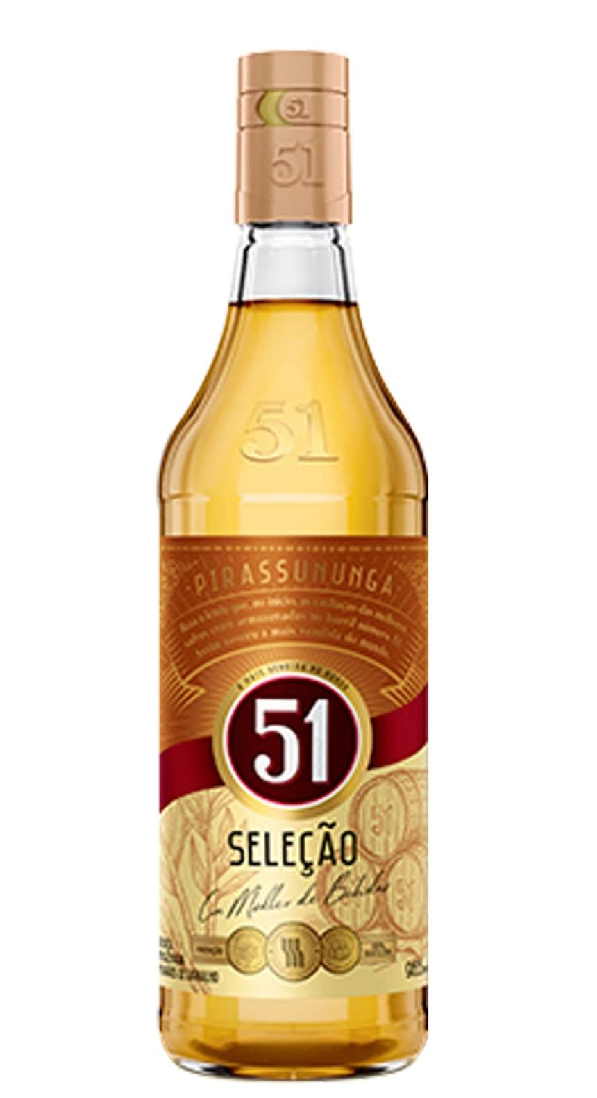 Cachaça 51 Seleção 965 ml Retornável, 51