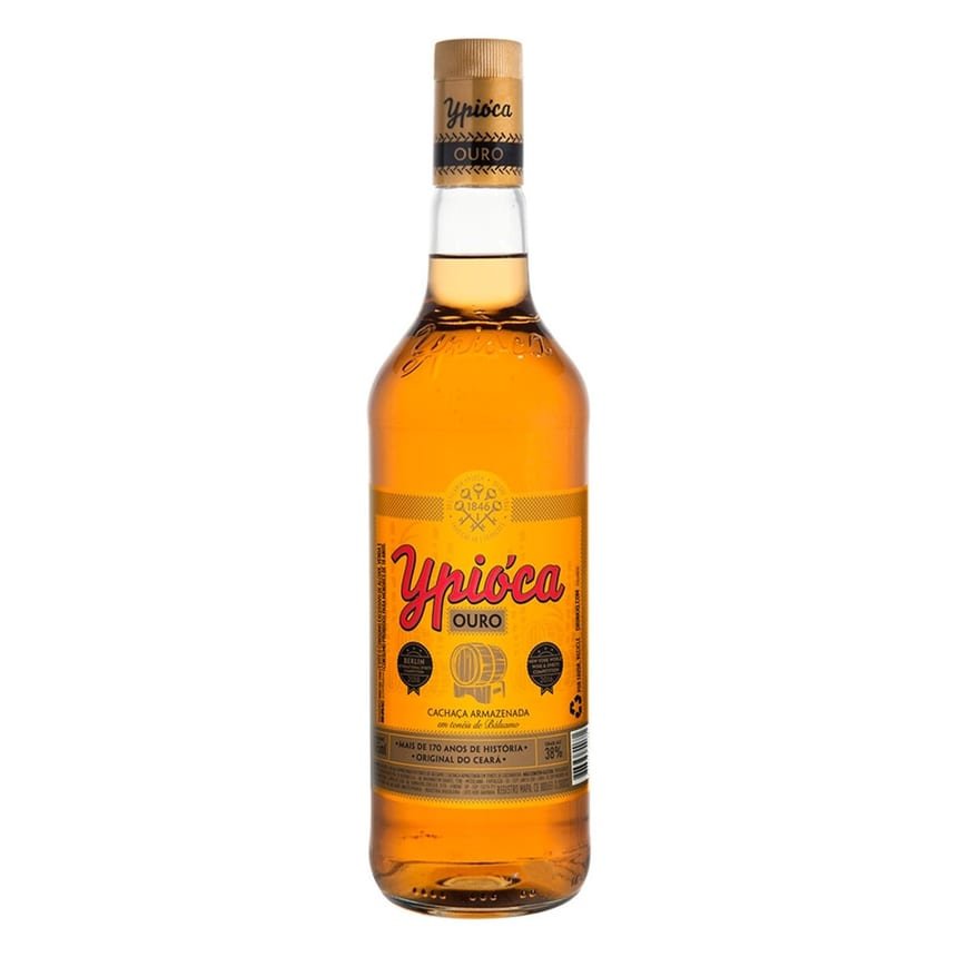 Cachaça Ypióca Ouro 965 ml, Ypióca