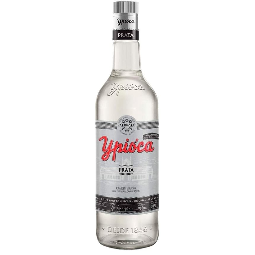 Cachaça Ypióca Prata 965 ml, Ypióca