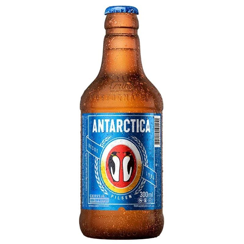 Cerveja Antarctica Garrafa 300 ml Retornável, Antarctica