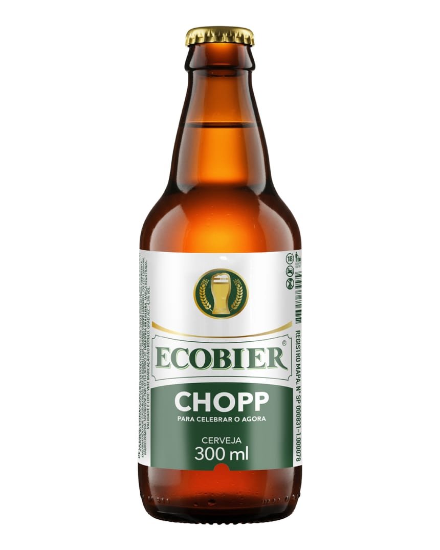 Chopp Ecobier Garrafa 300 ml Retornável, Ecobier