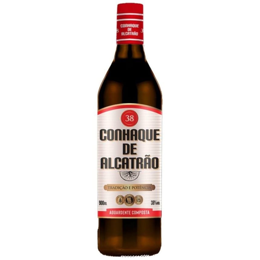 Conhaque Alcatrão 38 900 ml, Alcatrão