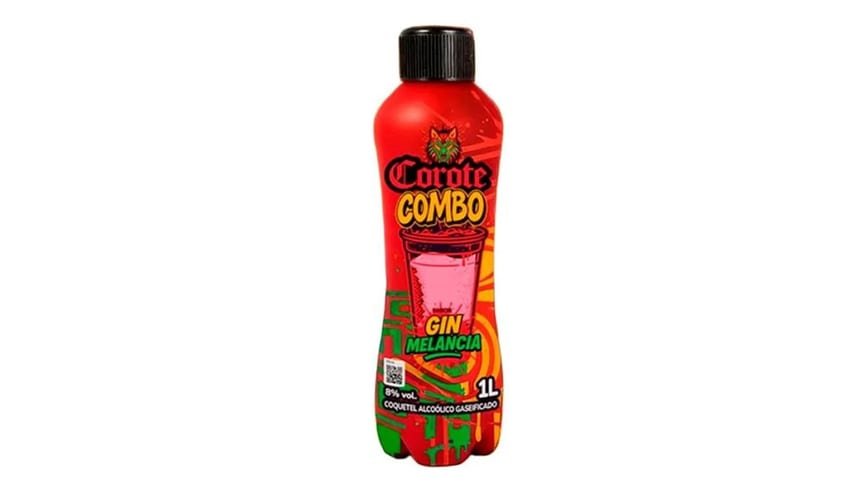 Corote Combo Gin Melancia PET 1 L, Corote