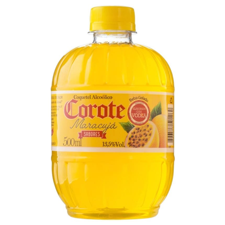 Corote Maracujá PET 500 ml, Corote