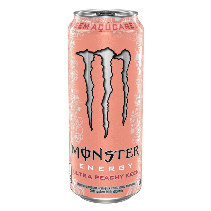 Energético Monster Peachy Keen 473 ml, Monster