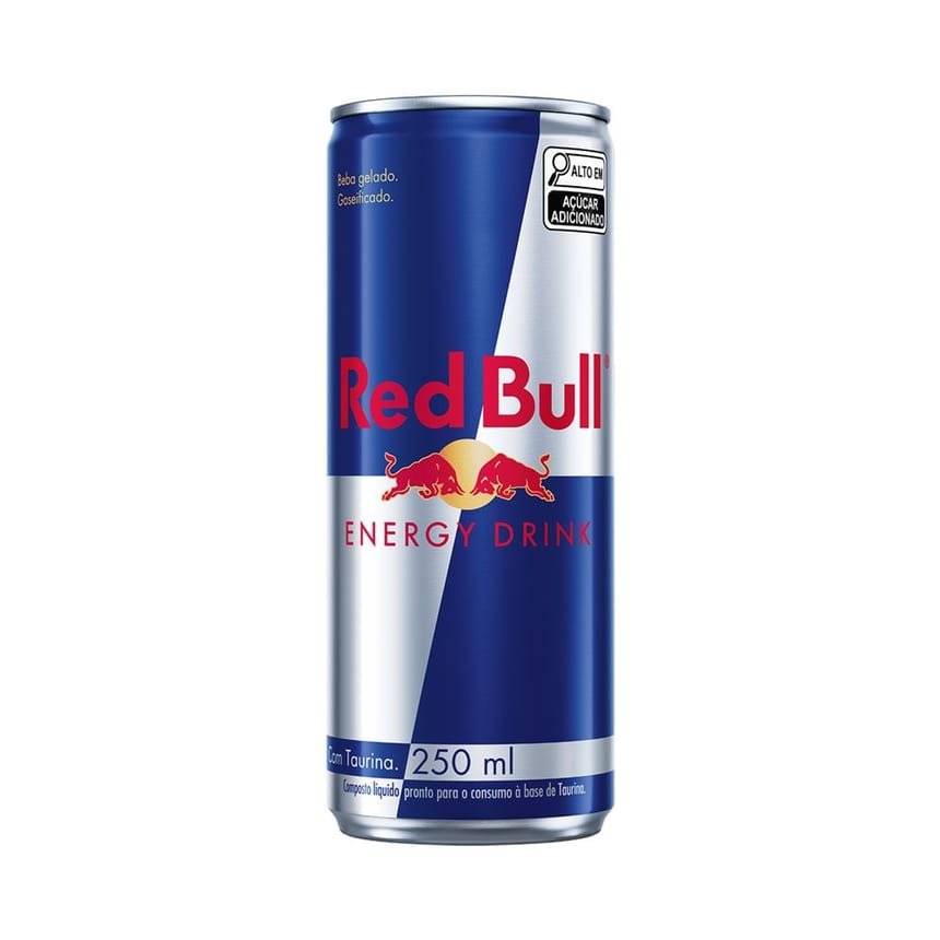 Energético Red Bull Lata 250 ml com 8, Red Bull