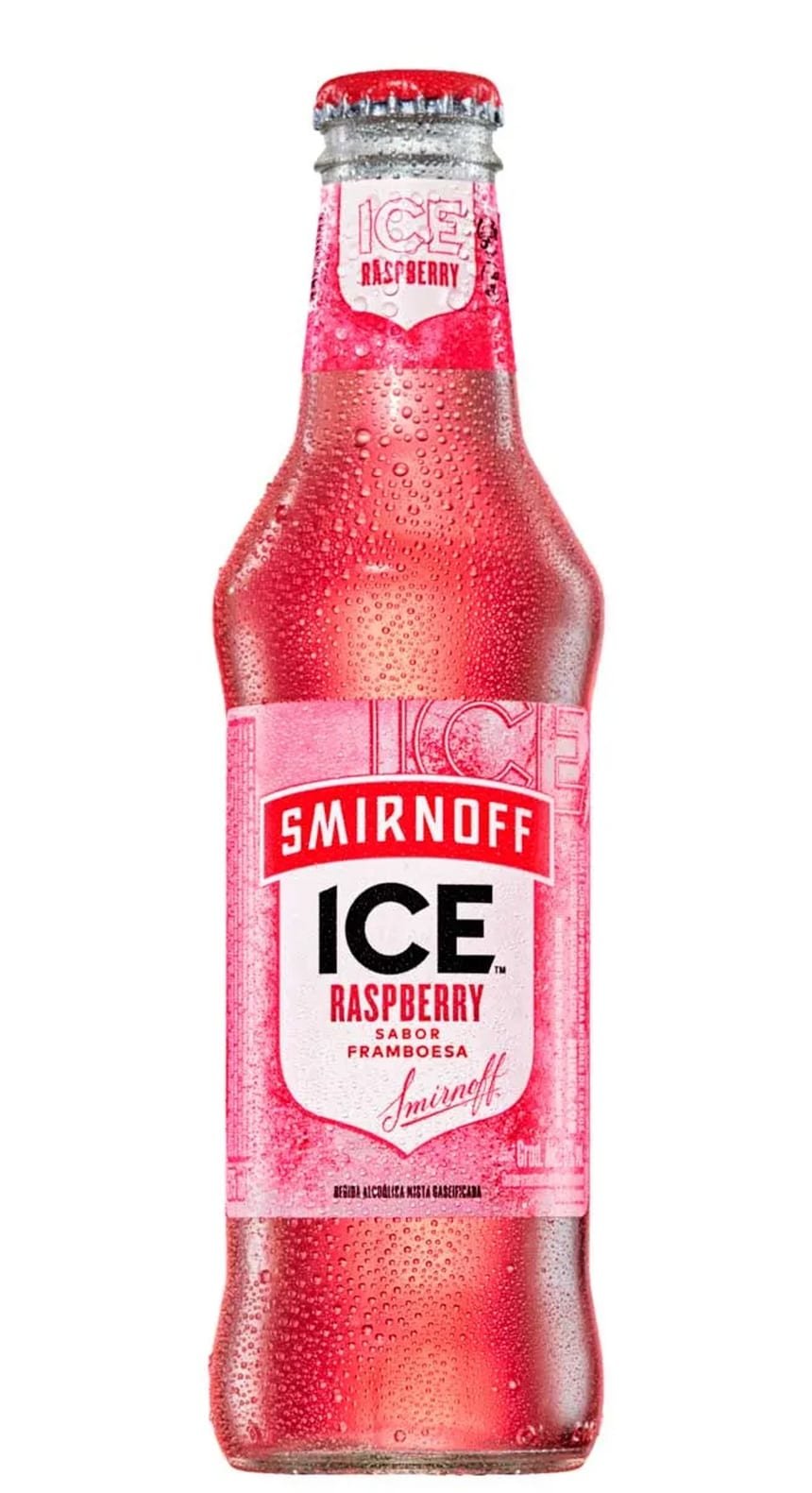 Ice Smirnoff Raspberry Long Neck 275 ml, Smirnoff