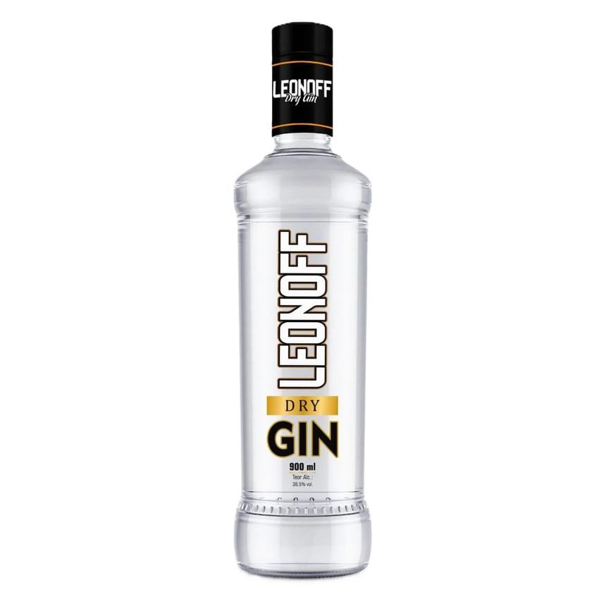 Leonoff Dry Gin 900 ml, Leonoff