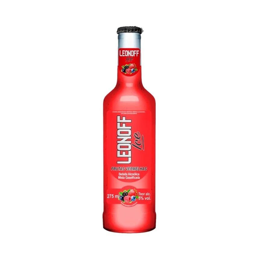 Leonoff Ice Frutas Vermelhas 275 ml, Leonoff