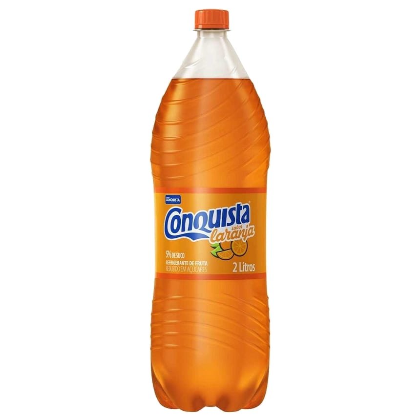 Refrigerante Conquista Laranja PET 2 L, Conquista