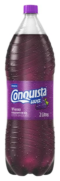 Refrigerante Conquista Uva PET 2 L, Conquista