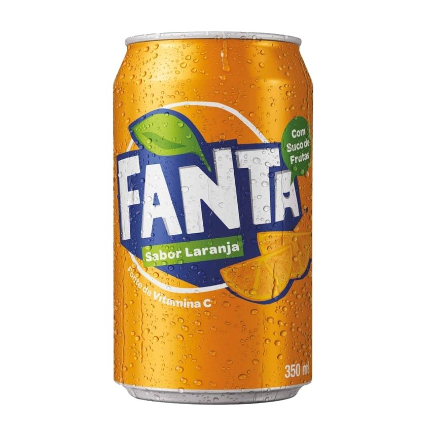 Refrigerante Fanta Laranja Lata 350 ml, Fanta