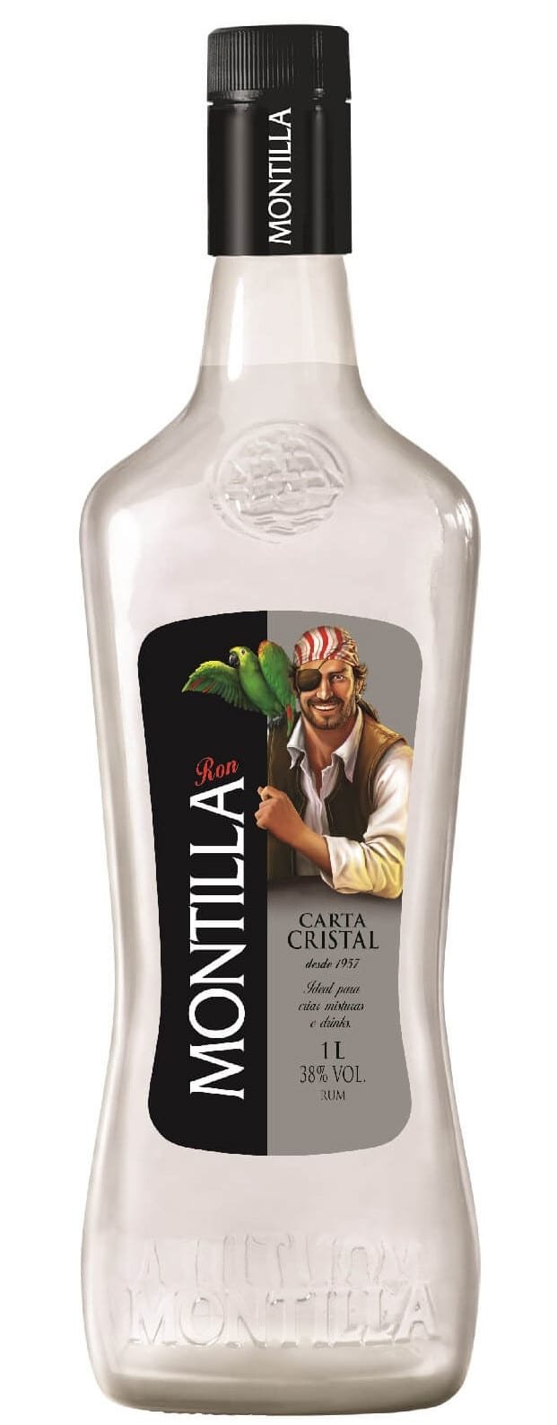 Rum Montilla Carta Cristal 1 L, Montilla