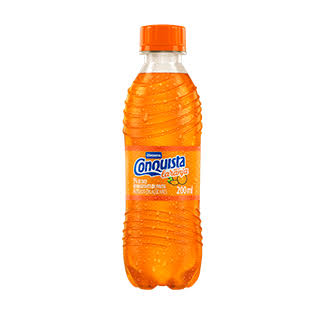 Refrigerante Conquista Laranja PET 200 ml, Conquista
