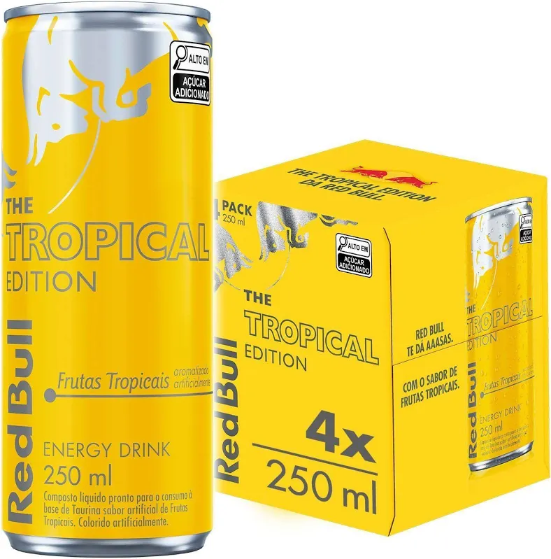 Energético Red Bull Tropical 250 ml, Red Bull