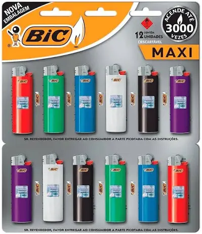 ISQUEIRO BIC MAXXI CART, Bic