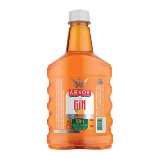 Askov Gin Laranja 500 ml, Askov