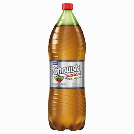Refrigerante Conquista Guaraná Zero PET 2 L, Conquista