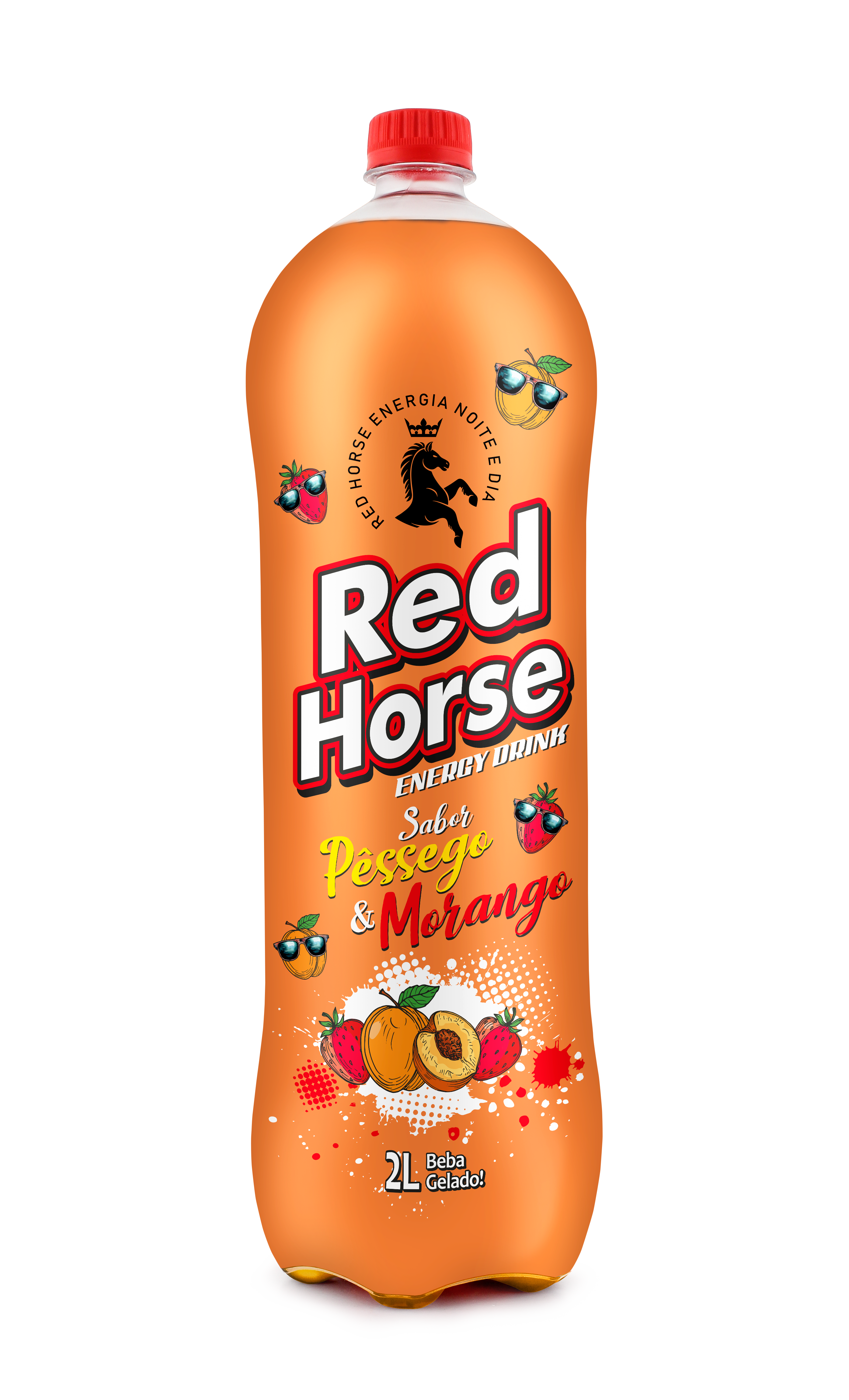 ENERG RED HORSE PES/MOR PET 2L, Red Horse
