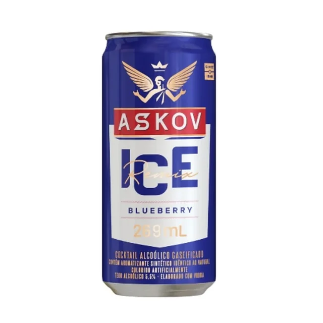 Askov Ice Blueberry Lata 269 ml, Askov