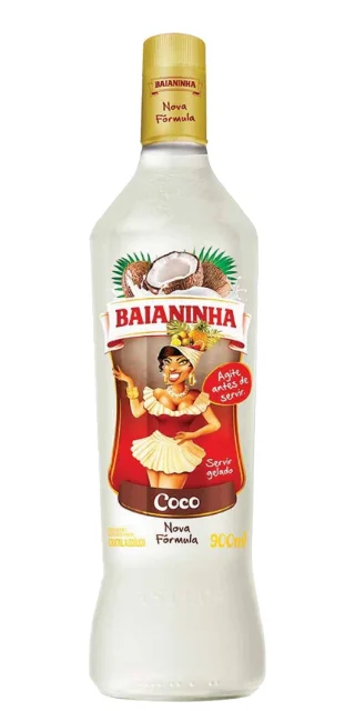 Batida Baianinha Coco 900 ml, Baianinha