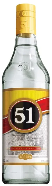 Cachaça 51 965 ml Retornável, 51