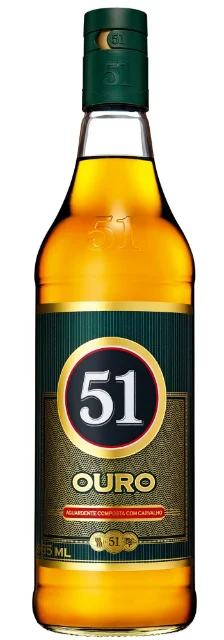 Cachaça 51 Ouro 965 ml Retornável, 51