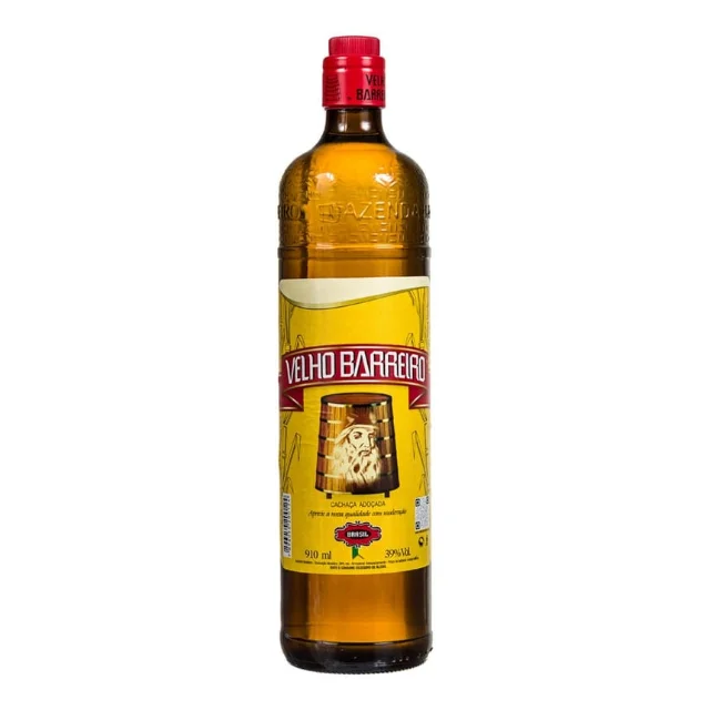 Cachaça Velho Barreiro 910 ml Retornável, Velho Barreiro