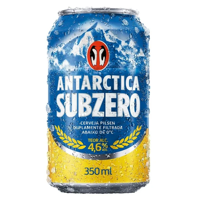 Cerveja Subzero Lata 350 ml, Subzero