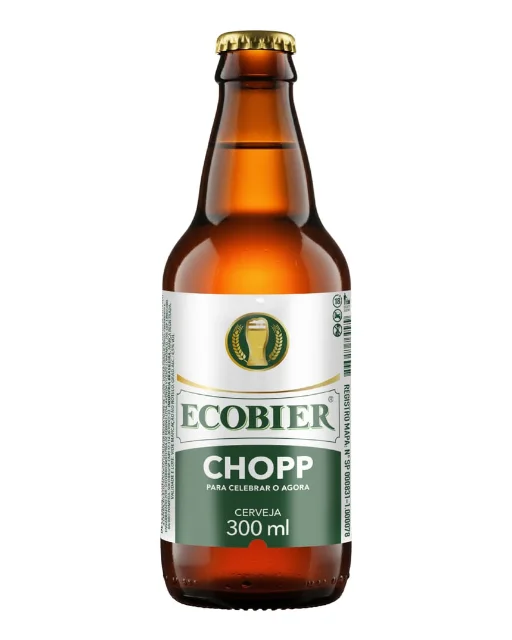 Chopp Ecobier Garrafa 300 ml Retornável, Ecobier