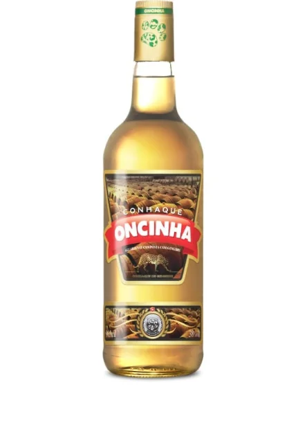 Conhaque Oncinha 965 ml Retornável, Oncinha