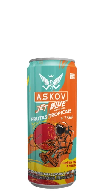 Energético Askov Fr Tropicais 473 ml, Askov