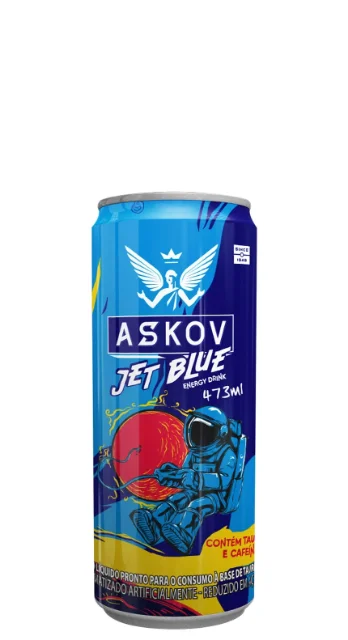 Energético Askov Tradicional Lata 473 ml, Askov