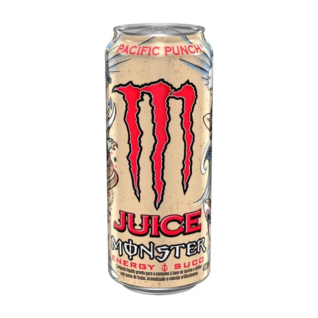Energético Monster Pac.punch Lata 473 ml, Monster