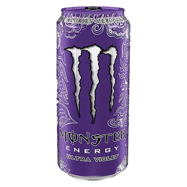 Energético Monster Violet Lata 473 ml, Monster